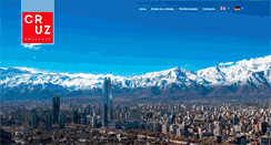Desktop Screenshot of cruzabogados.cl